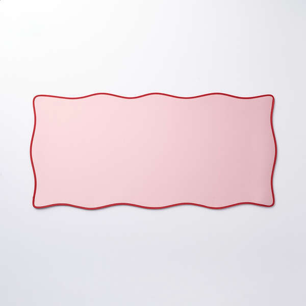  настольный коврик [UKIU] волна. подобный wave линия . шт ..2 цвет. Contrast . прекрасный bai цвет дизайн : MP-UKDM01PN