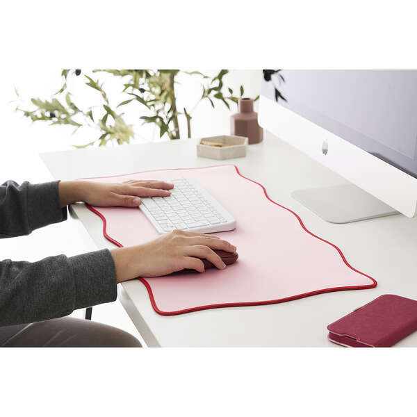  настольный коврик [UKIU] волна. подобный wave линия . шт ..2 цвет. Contrast . прекрасный bai цвет дизайн : MP-UKDM01PN