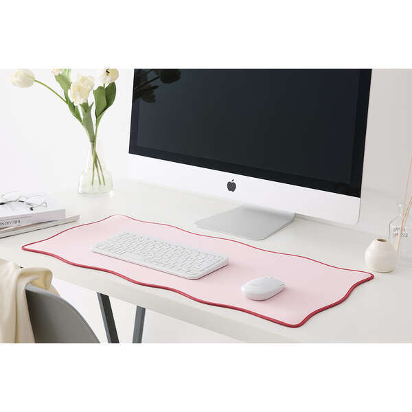  настольный коврик [UKIU] волна. подобный wave линия . шт ..2 цвет. Contrast . прекрасный bai цвет дизайн : MP-UKDM01PN