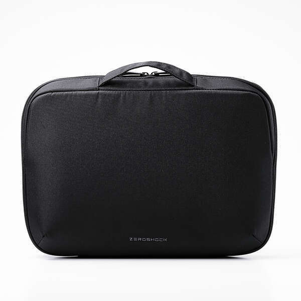橫型インナーバッグ [ZEROSHOCK] ～11.6インチノートPC対応 低反発ウェーブカットウレタンフォームが沖撃から守る: ZSB-IBPRP11BK