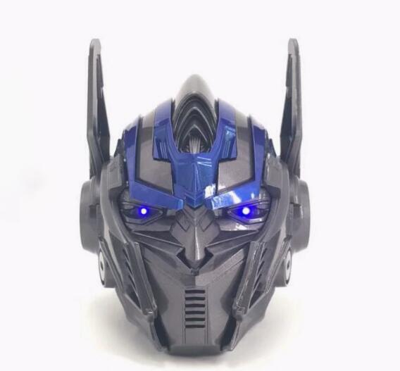 超激レア トランスフォーマー風 多機能 Bluetooth雰囲気スピーカー 充電式 1200mAh 5W アウトド ア キャンプ 113×130×111mm金_画像4