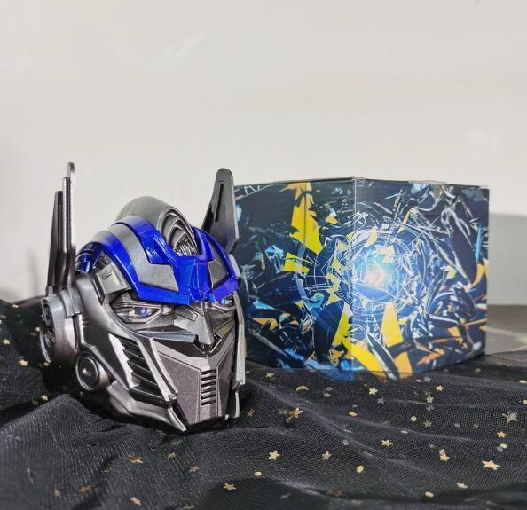 超激レア トランスフォーマー風 多機能 Bluetooth雰囲気スピーカー 充電式 1200mAh 5W アウトド ア キャンプ 113×130×111mm金_画像3