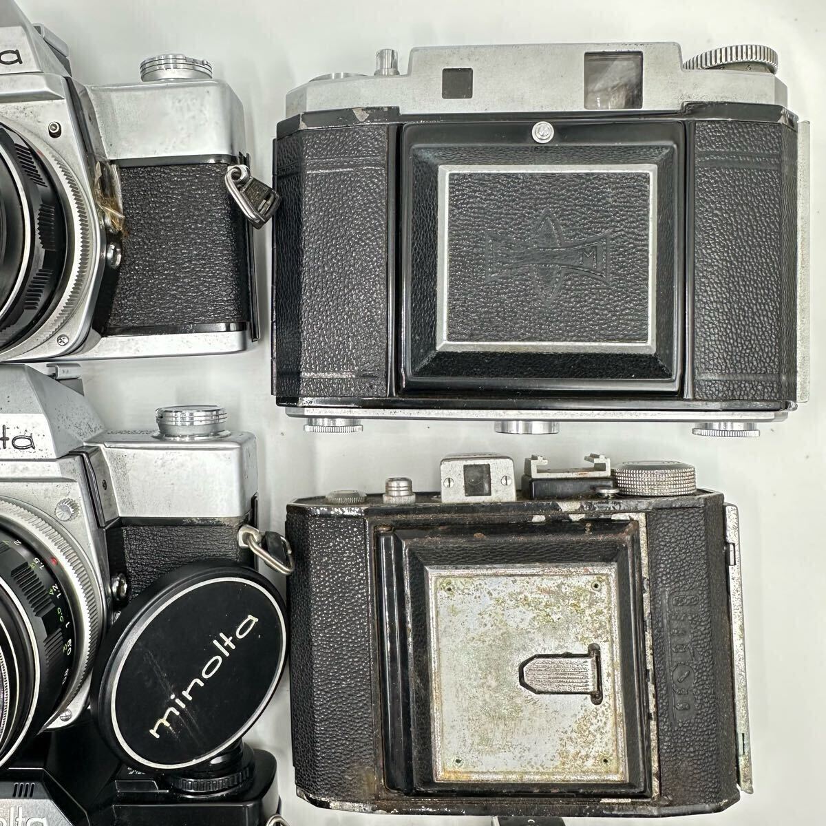 1円 ジャンク フィルムカメラ 32台 / 蛇腹カメラ 4台 まとめて 1円 ジャンク フィルムカメラ 32台 / 蛇腹カメラ 4台 まとめて