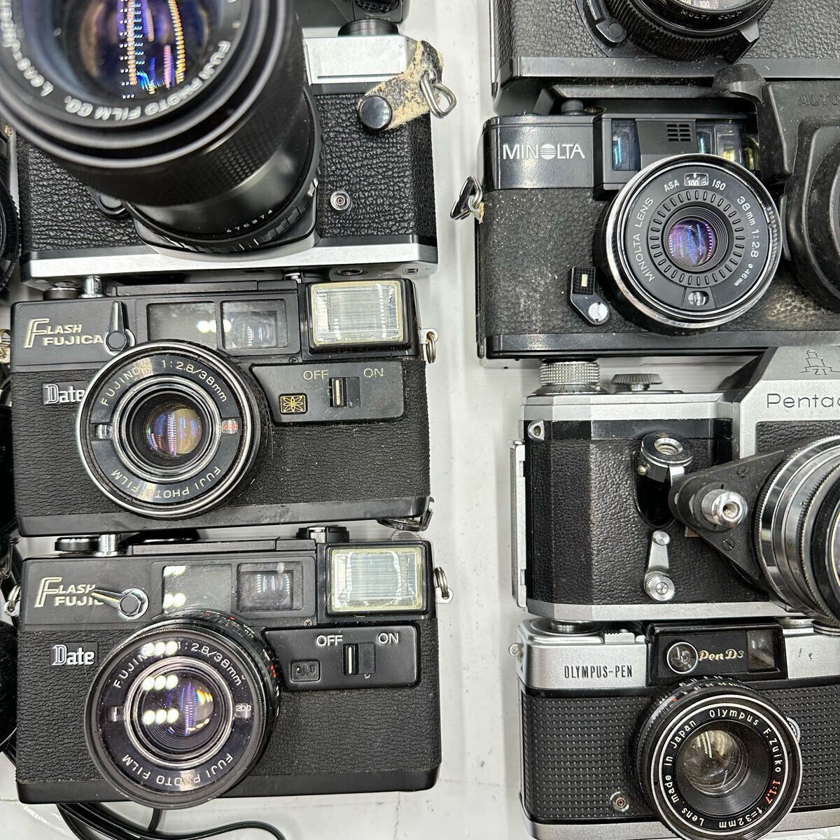 1円 ジャンク フィルムカメラ 32台 / 蛇腹カメラ 4台 まとめて 1円 ジャンク フィルムカメラ 32台 / 蛇腹カメラ 4台 まとめて