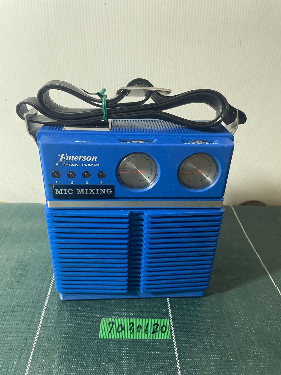☆ Emerson Portable 8 Track Player エマーソンポータブル 8 ☆ Emerson Portable 8 Track Player エマーソンポータブル 8