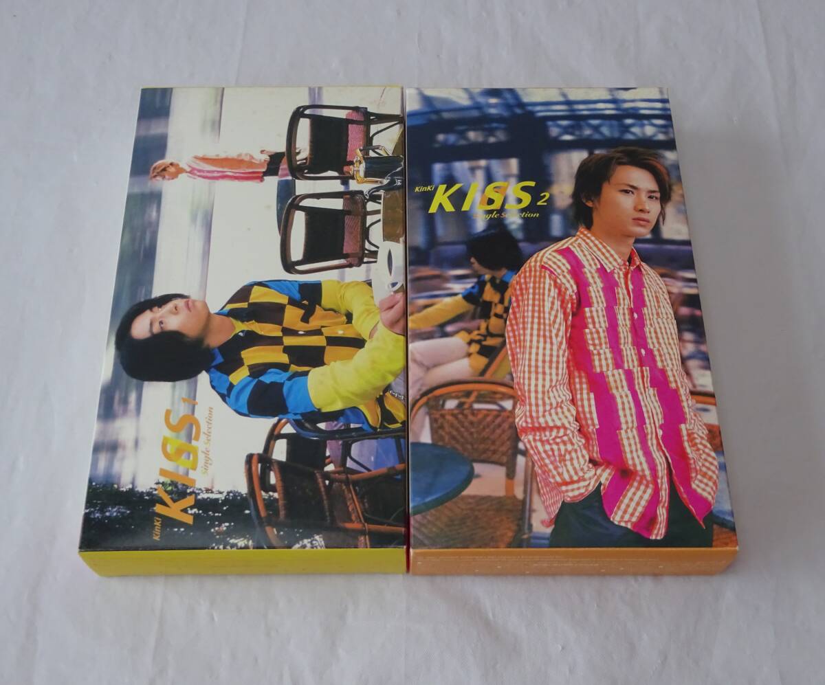 kinki kids キンキキッズ VHS　KISS１、２　ビデオテープ