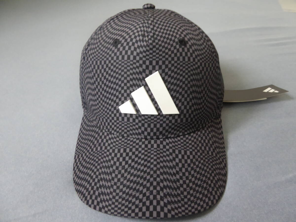 ADIDAS GOLF アディダス ゴルフ 総柄プリント スナップバック キャップ 　OSFX　フリー　(57～60cm）②