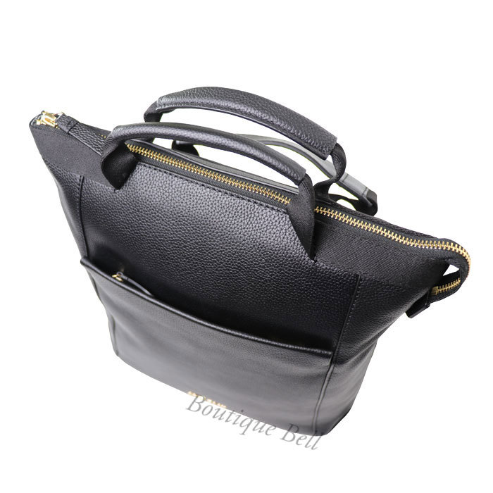 新品！コールハーン グランド アンビション スモール コンバーチブル ソリッド バックパック ブラック U06144