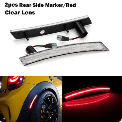 Mini coper Mini Cooper R50 r52 r53 2002-2008 боковой индикатор указатель поворота сигнал лампа LED свет panel передний задний