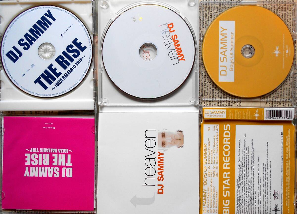 ★「DJ SAMMY　DJサミー」傑作CD3枚セット送込み★送料無料★即決★スペイン・ユーロ・トランスの傑作★サイバートランス・CYBER TRANCE★_画像4