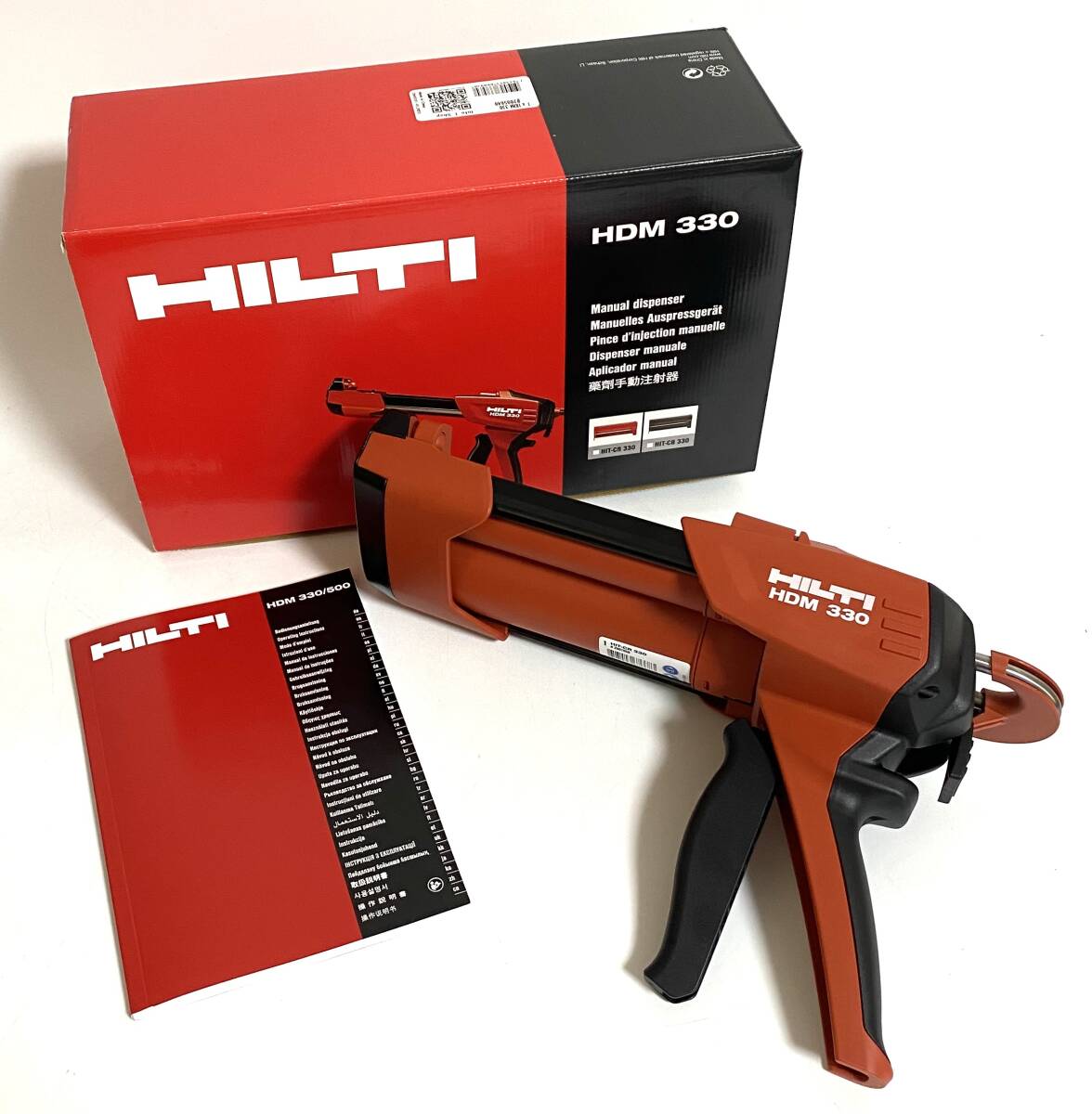 ★未使用品★ HILTI ヒルティ HDM330 手動(dòng)式接著剤ディスペンサー アンカーディスペンサー コーキングガン I250313