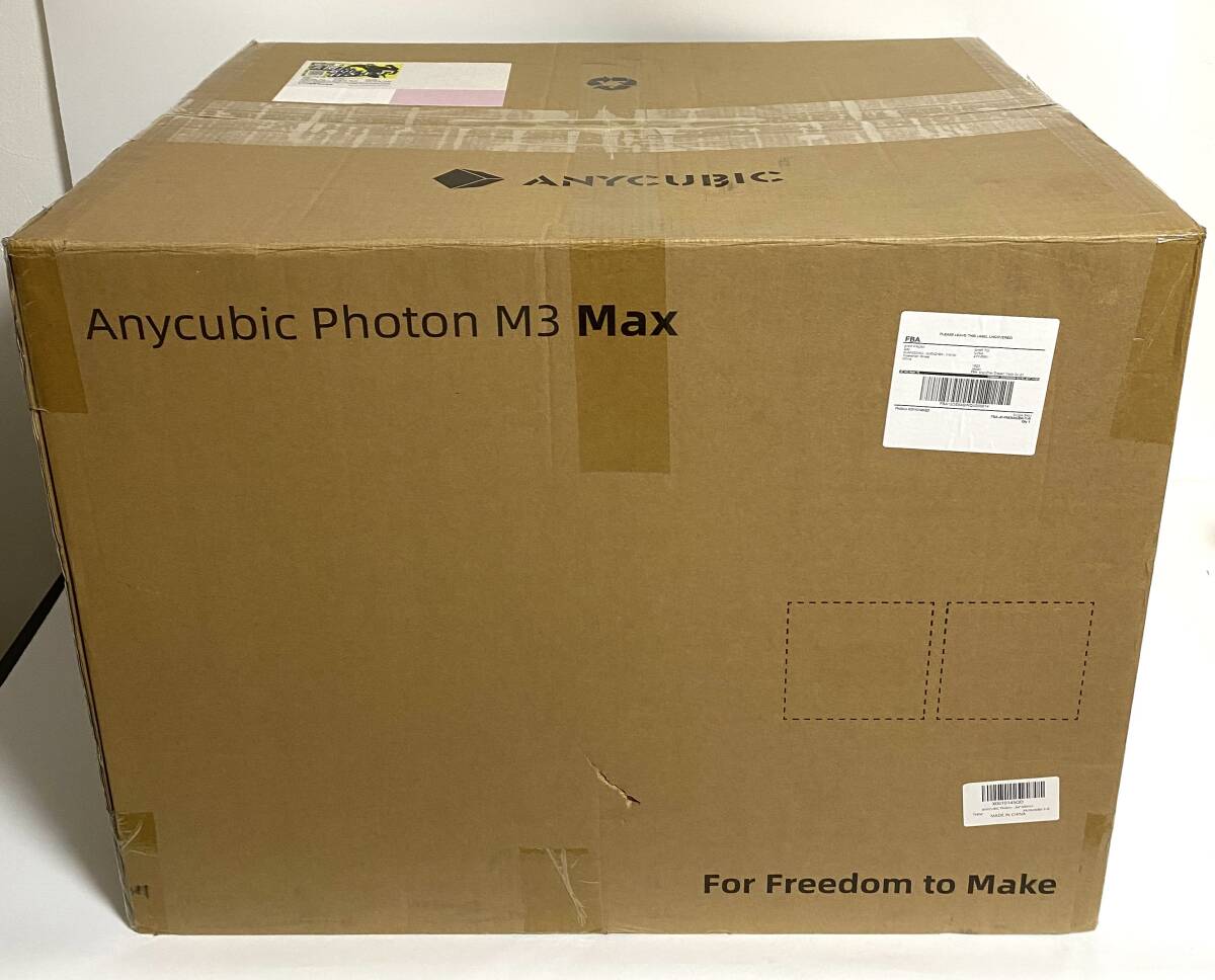 ★未使用品★ ANYCUBIC Photon M3 Max 3Dプリンター 光造形式 3Dプリンタ 13.6" モノクローム 7K解像度 レジン自動(dòng)供給 I250313