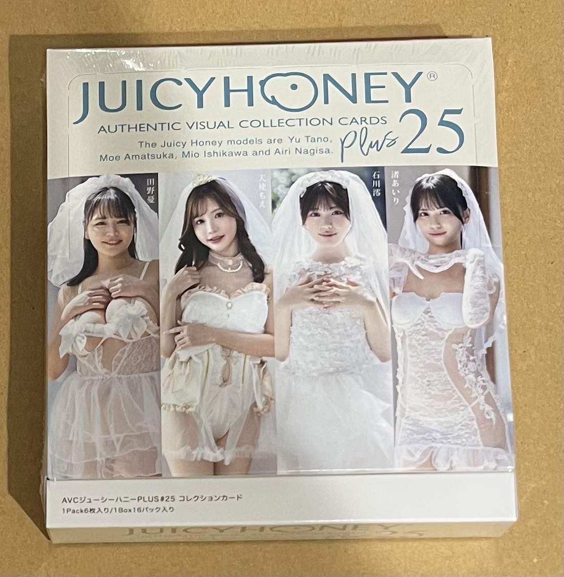 新品 未開封 box ジューシーハニー PLUS #25 天使もえ 石川澪 AVC ジューシーハニー コレクションカード PLUS #25 田野憂