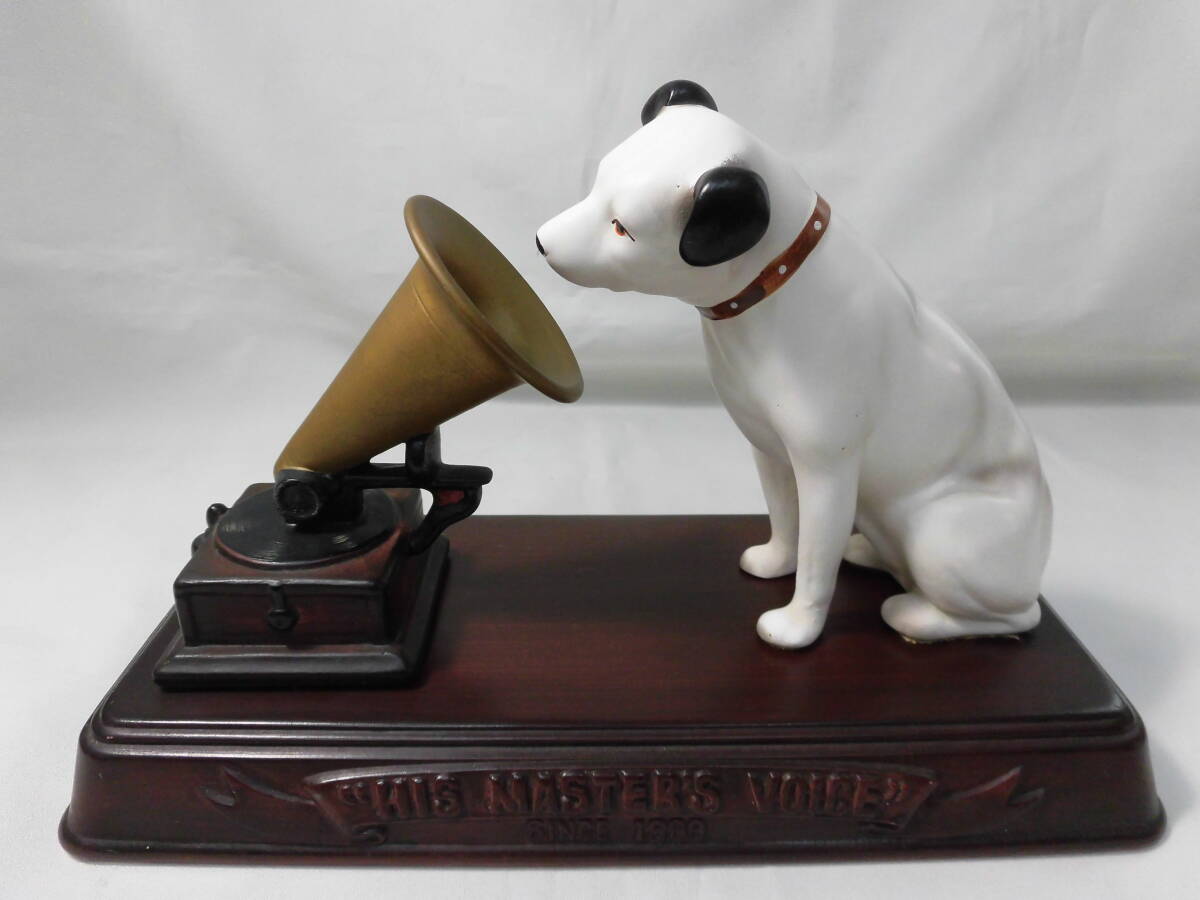 レトロ victor ビクター 犬 ニッパー 蓄音機 台座 セット 陶器 レトロ victor ビクター 犬 ニッパー 蓄音機 台座 セット 陶器