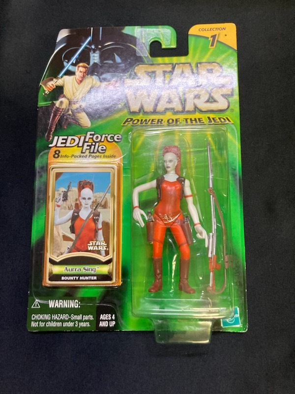 STARWARS Звездные войны фигурка Power of the Jedi Aurra Sing