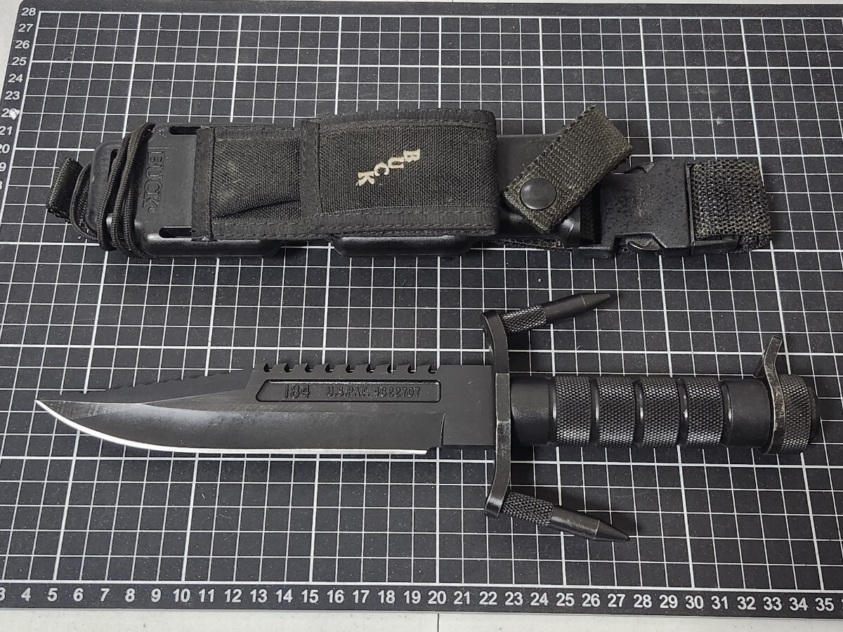 超希少 BUCK MASTER 184 BK バックマスター ブラック サバイバル 超希少 BUCK MASTER 184 BK バックマスター ブラック サバイバル