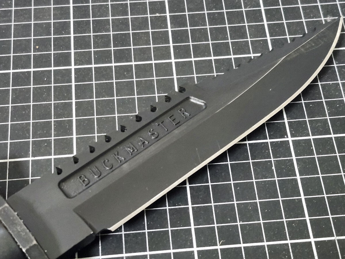 超希少 BUCK MASTER 184 BK バックマスター ブラック サバイバル 超希少 BUCK MASTER 184 BK バックマスター ブラック サバイバル