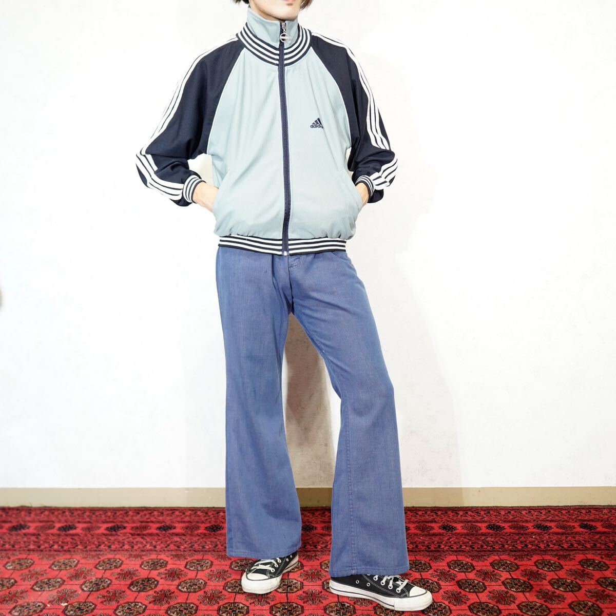 70's USA VINTAGE MAVERICK FLARE DENIM PANTS/70年代アメリカ古着マーベリックフレアデニムパンツ