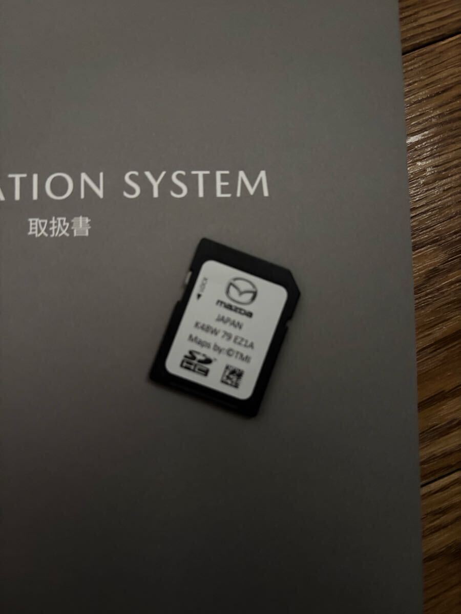 マツダ ナビ用SDカード マツダ純正 K48W-79-EZ1A 動作確認済み マツダ ナビ用SDカード マツダ純正 K48W-79-EZ1A 動作確認済み