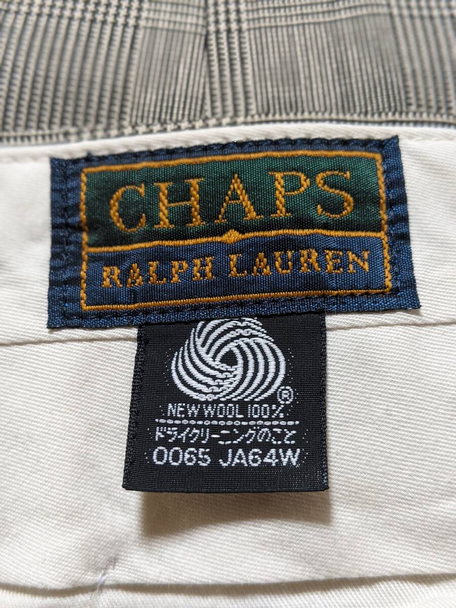 80s 90s CHAPS RALPH LAUREN ラルフローレン グレンチェック 80s 90s CHAPS RALPH LAUREN ラルフローレン グレンチェック