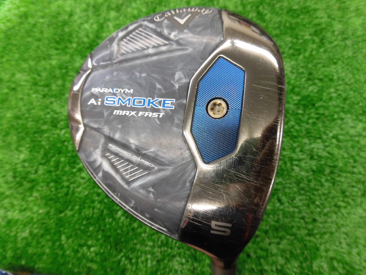 中古品 PARADYM AI SMOKE MAX FAST 5番ウッド 19度 メーカー純正 中古品 PARADYM AI SMOKE MAX FAST 5番ウッド 19度 メーカー純正