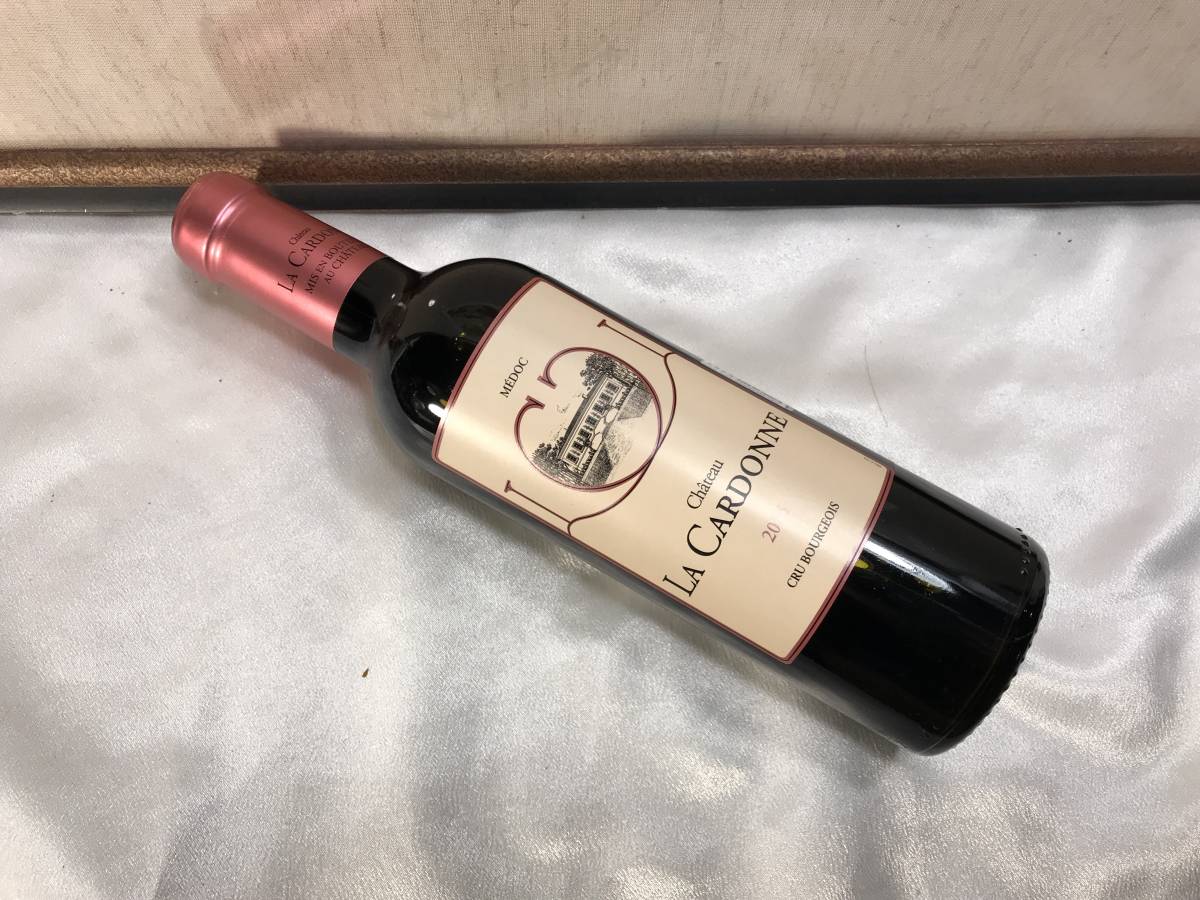 高評(píng)価　お一人様 お家でフレンチ　ハートラベル　10年熟成2015シャトー?ラ?カルドンヌ ハーフ375mlクリュ?ブルジョワ