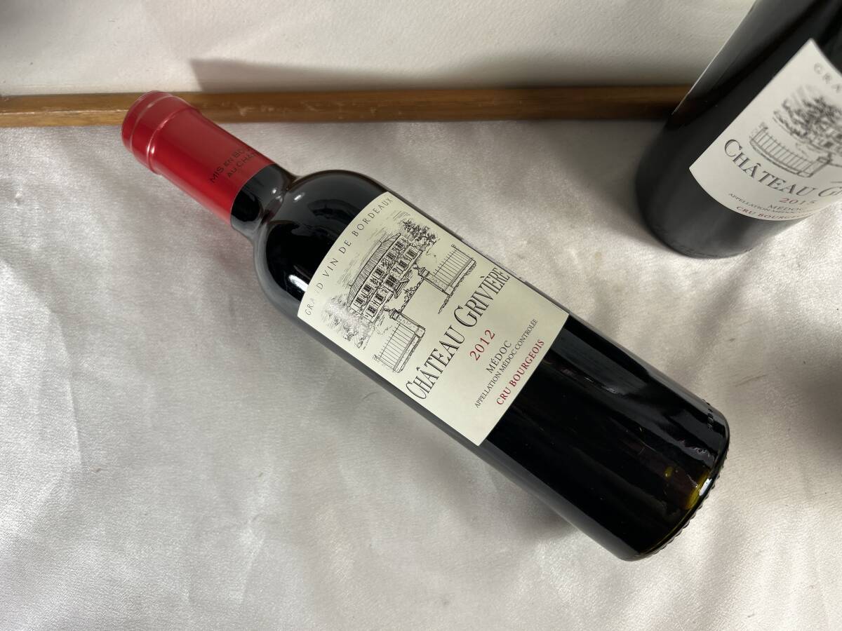 お一人様 家飲み フレンチ　激レア　バックヴィンテージ　レ?ドメーヌ?セー?ジェー?エール2012シャトー?グリヴィエール ハーフ　375m
