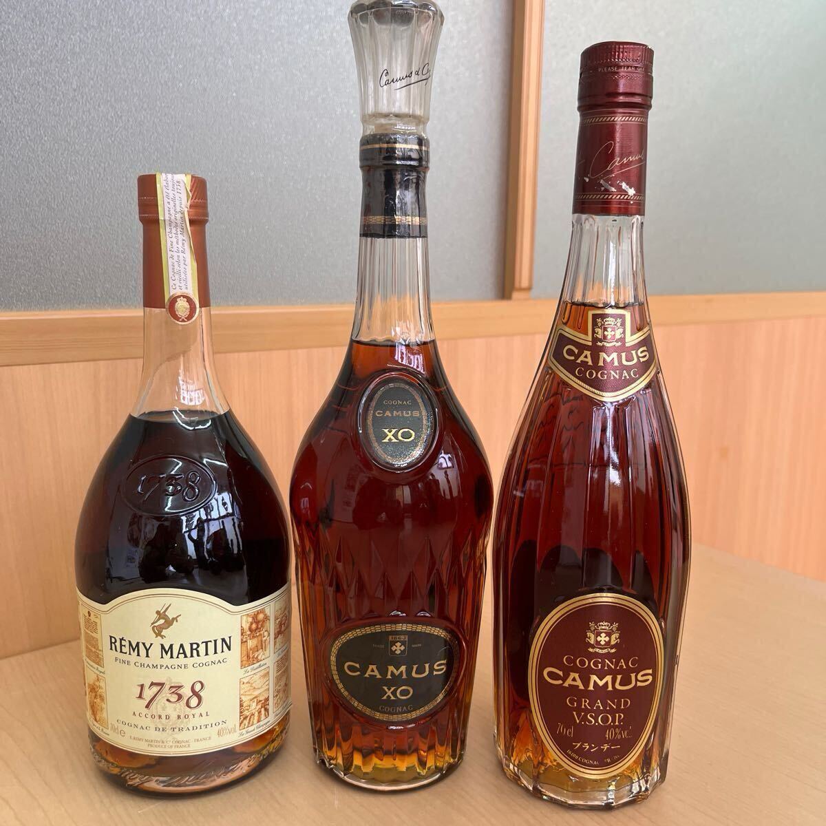 1円〜スタート】 CAMUS XO・カミュ VSOP・ レミーマルタン 1円〜スタート】 CAMUS XO・カミュ VSOP・ レミーマルタン