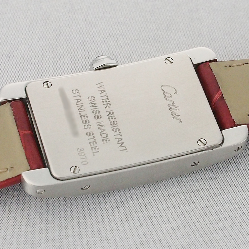 カルティエ タンク アメリカン SM WSTA0016 国内正規 箱・保証書付_画像4