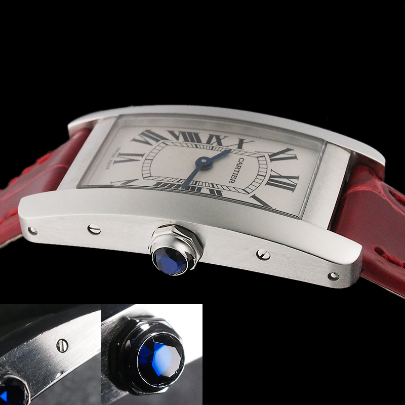 カルティエ タンク アメリカン SM WSTA0016 国内正規 箱・保証書付_画像5