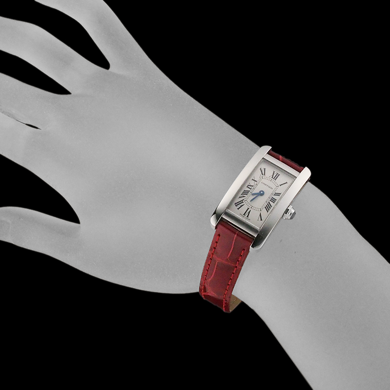 カルティエ タンク アメリカン SM WSTA0016 国内正規 箱・保証書付_画像6