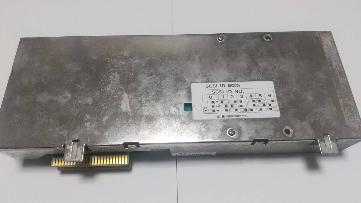 NEC純正 PC-9801RA21/RS/DA/DS/DX HDD専用スロット用 SCSI-HDD NEC純正 PC-9801RA21/RS/DA/DS/DX HDD専用スロット用 SCSI-HDD