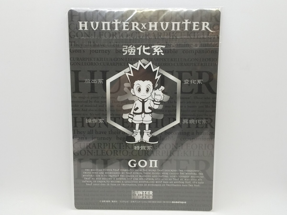 HUNTER×HUNTER ミニ下敷き ゴン 2種セット 旧アニメ B6サイズ HUNTER×HUNTER ミニ下敷き ゴン 2種セット 旧アニメ B6サイズ