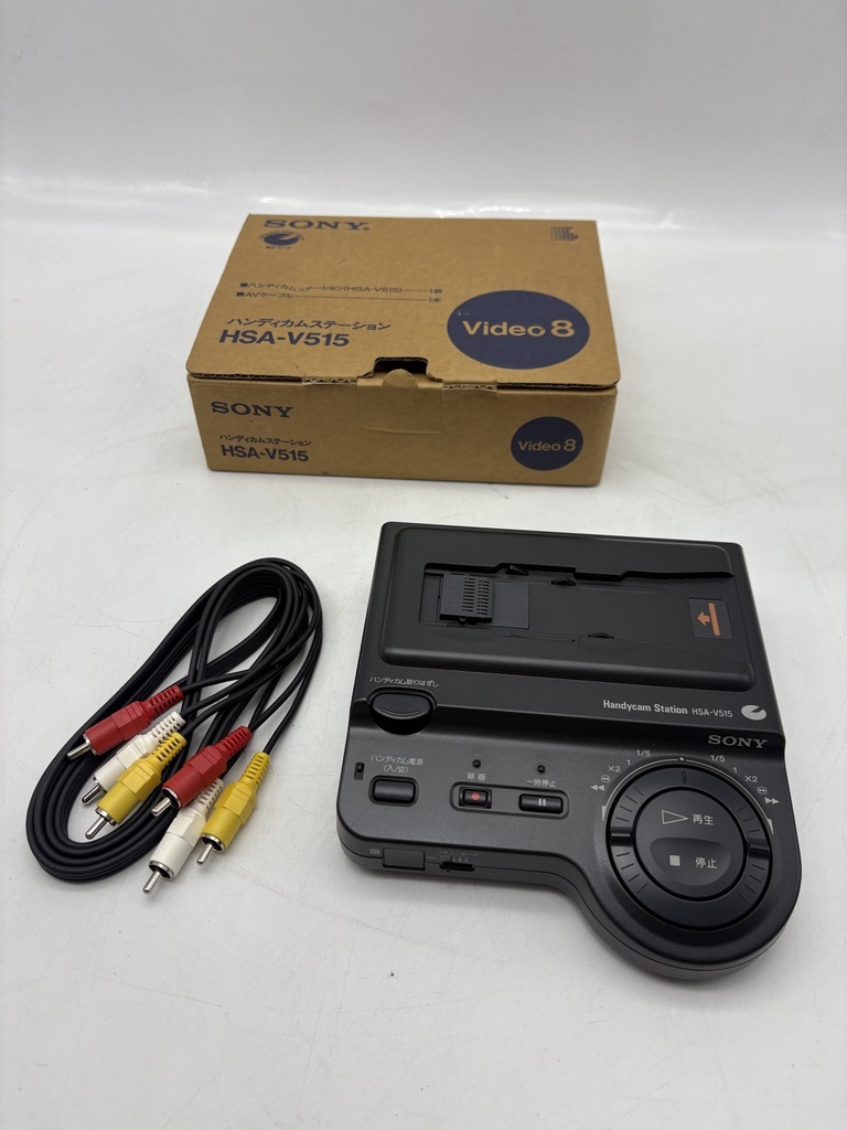 m0928 SONY ハンディカムステーション HSA-V515 箱付き ビデオカメラ 光學機器 カメラ ソニー