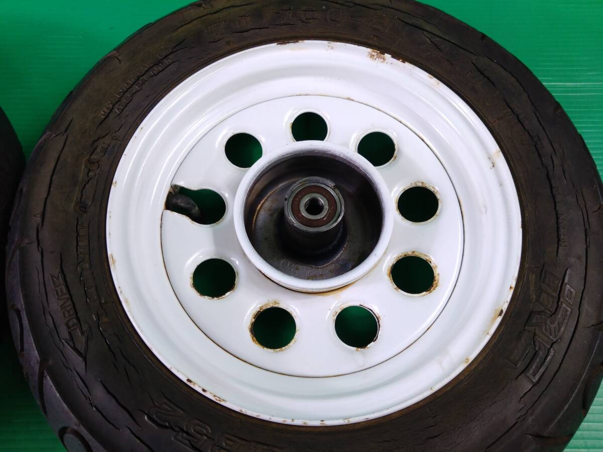 100　1F　ホンダ　ZOOK　ズーク　AF26　ホイール前后セット　中古　②　20250327