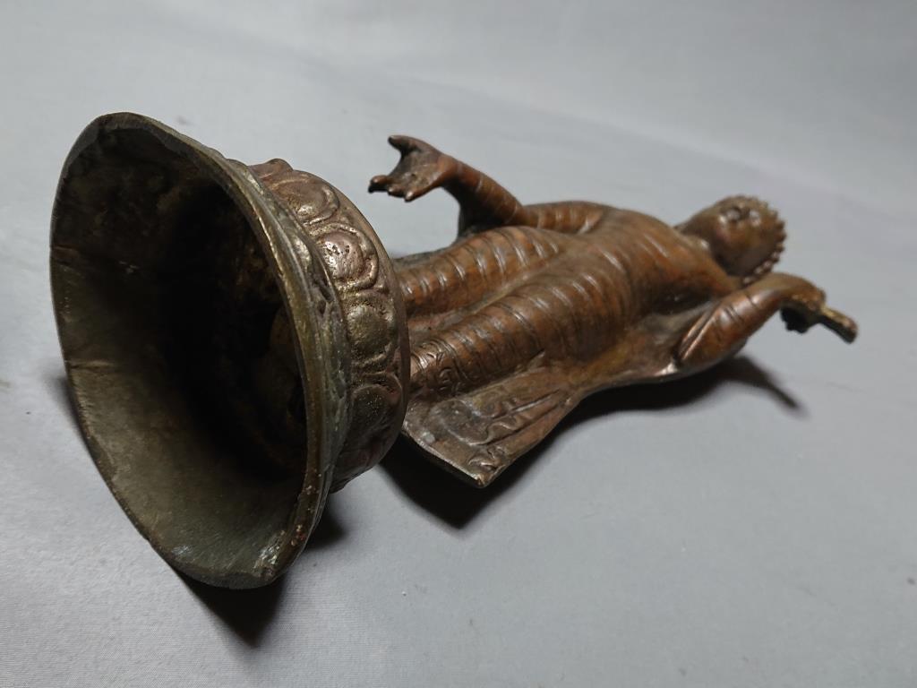 コレクター収集品 タイ王国 銅像 観音立像(仏像)｜売買された
