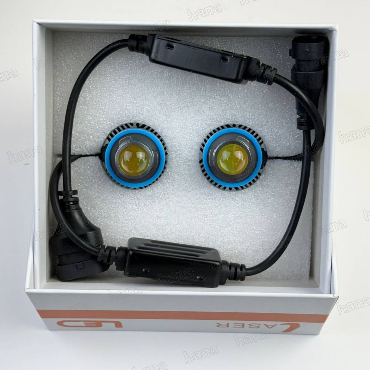 爆光 LED 高輝度 レーザー仕様 フォグランプ 2色切替 黄 白 H8 H11 H16 汎用 車検対応 アルファード ヴェルファイア プリウス 24000lm