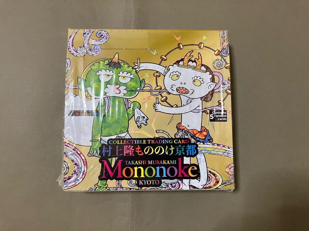 未開封品】 村上隆 もののけ京都 1 BOX トレカ 英語版
