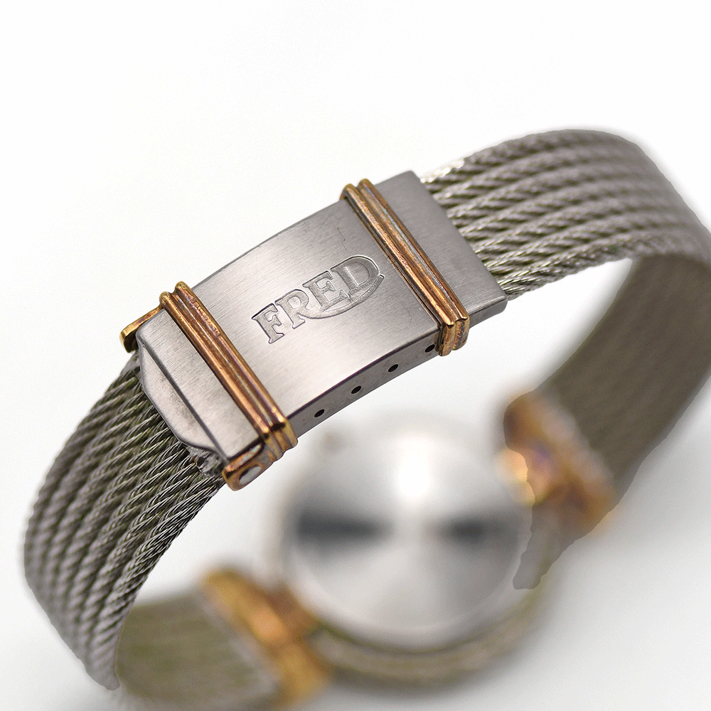 FRED フレッド FORCE10 フォース10 クォーツ ブレスレットウォッチ レディース 女性用 婦人用 腕時計 中古
