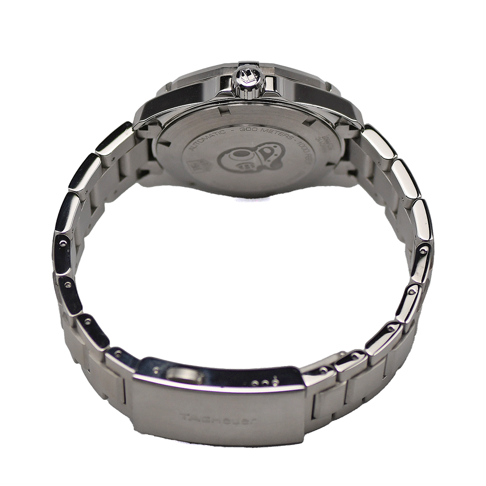 タグホイヤー TAG HEUER アクアレーサー 300m キャリバー5 WAY211C.BA0928 自動巻 ブルー 青文字盤 メンズ 腕時計 研磨仕上げ済み 中古