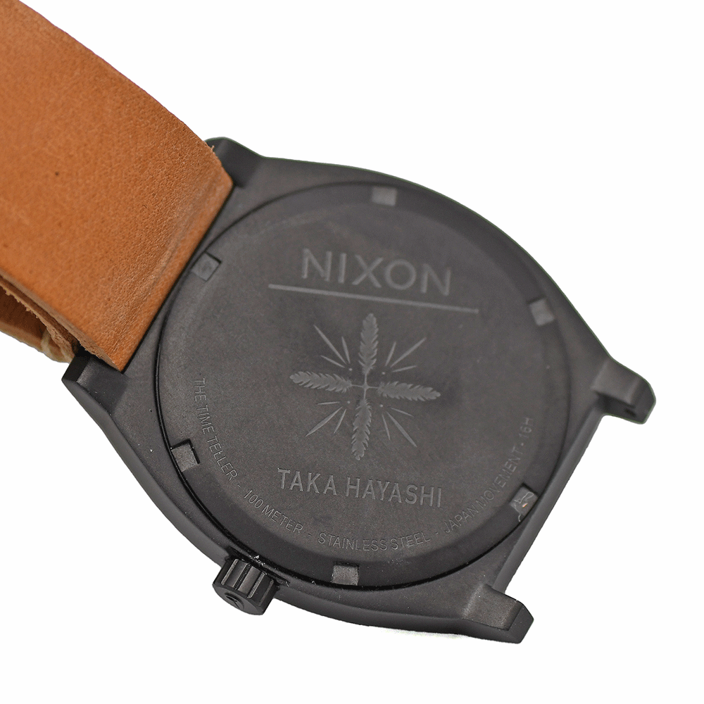 NIXON Nixon TAKA HAYASHItaka* - cocos nucifera совместная модель кварц унисекс для мужчин и женщин наручные часы б/у 