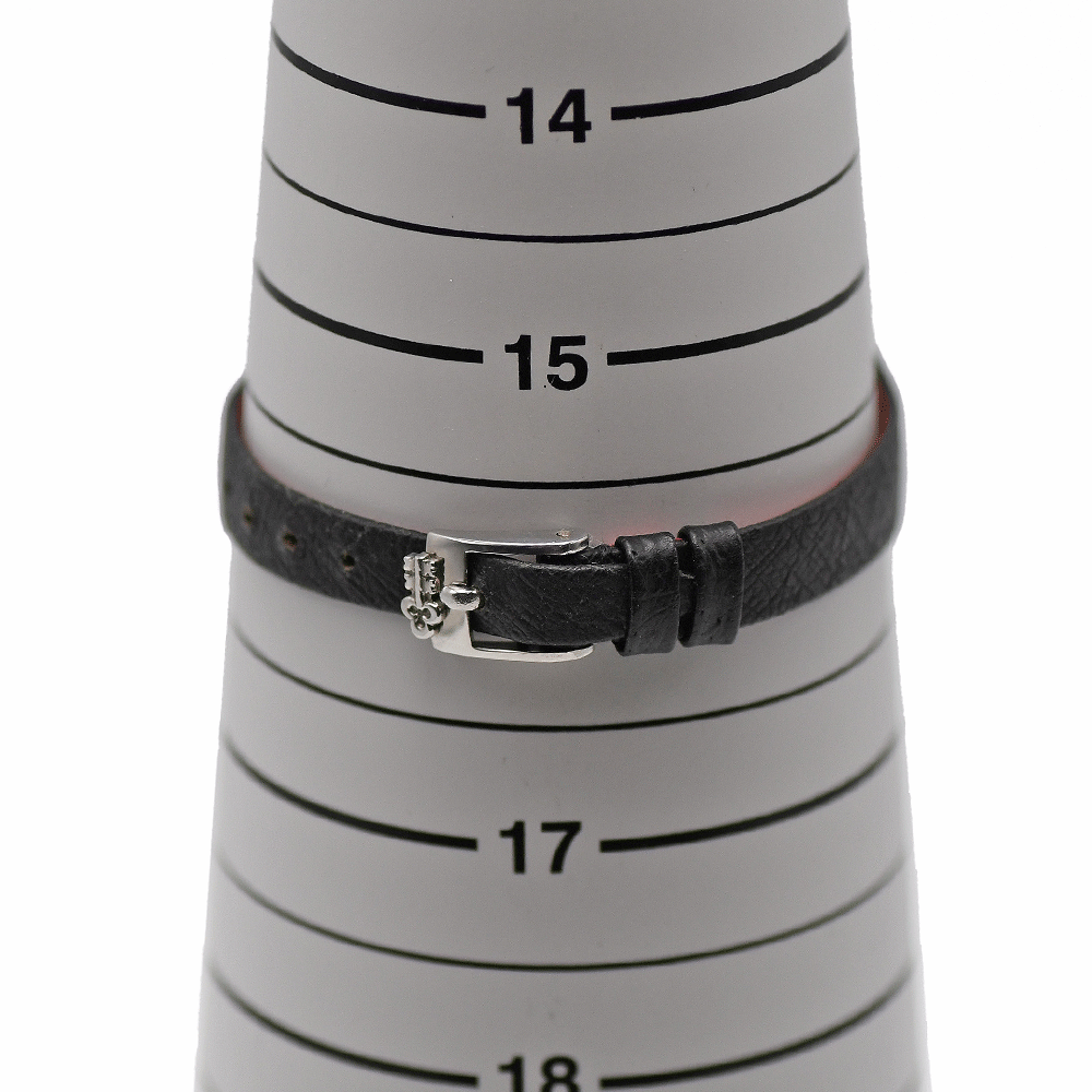  Corum CORUM механический завод наручные часы 16183 серебряный циферблат SS/ кожа женский женский для женщин античный б/у 