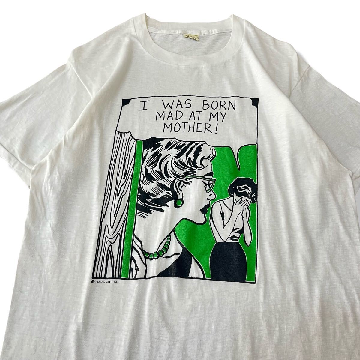 【ヴィンテージ】80s USA製 ロイリキテンシュタイン ポップアートTシャツ L スクリーンスターズ 半袖 シングルステッチ ビンテージTシャツ