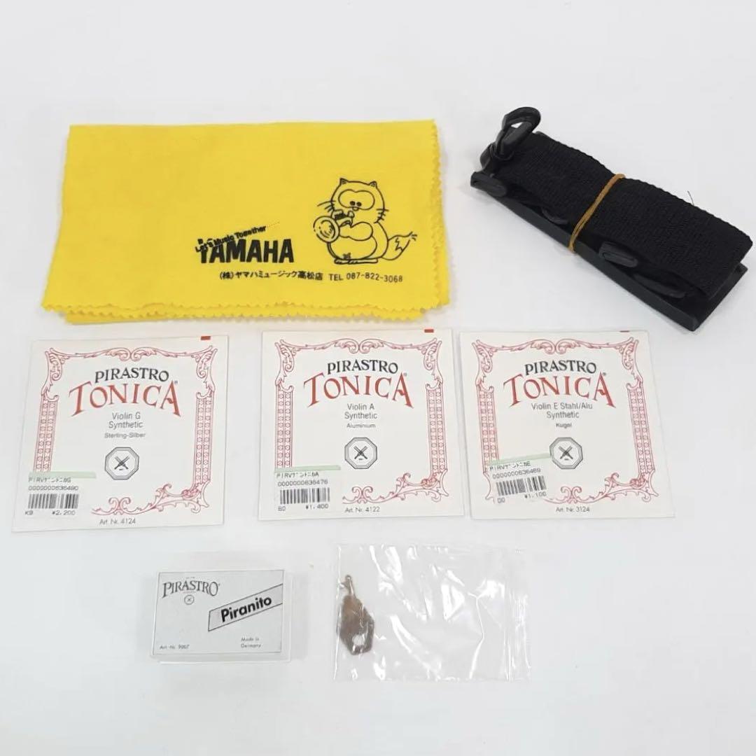 希少 YAMAHA V-10 バイオリン 4/4 虎杢目 弓・ハードケース付き