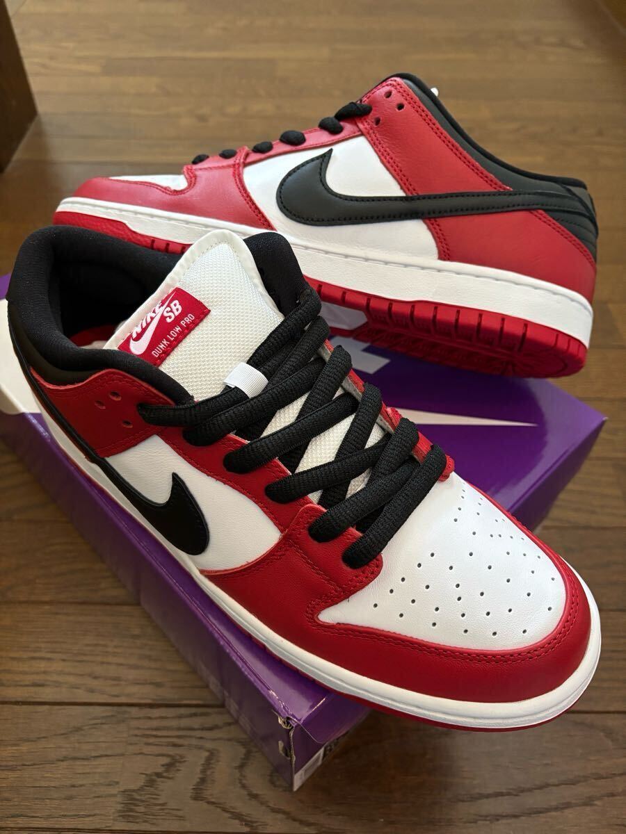 SB DUNK LOW PRO "J-PACK CHICAGO" BQ6817-600 (バーシティレッド/ブラック/ホワイト/バーシティレッド)