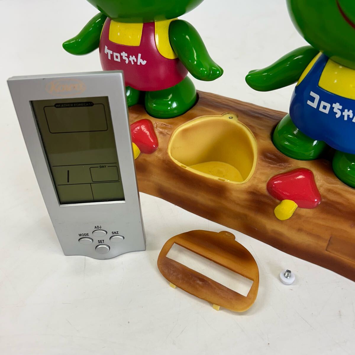 SN】KOWA ケロちゃん コロちゃん 店頭用 非売品 時計 置物 店頭 SN】KOWA ケロちゃん コロちゃん 店頭用 非売品 時計 置物 店頭