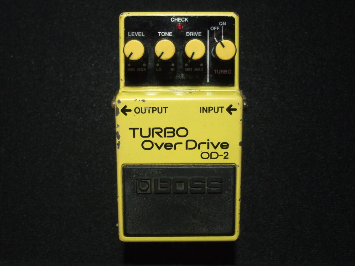 BOSS OD-2 日本製 1987年 Turbo Overdrive Made in Japan MIJ