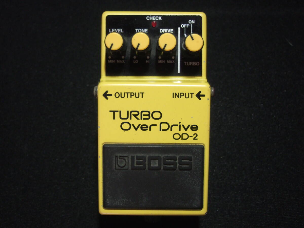 BOSS OD-2 日本製 1988年 Turbo Overdrive Made in Japan MIJ