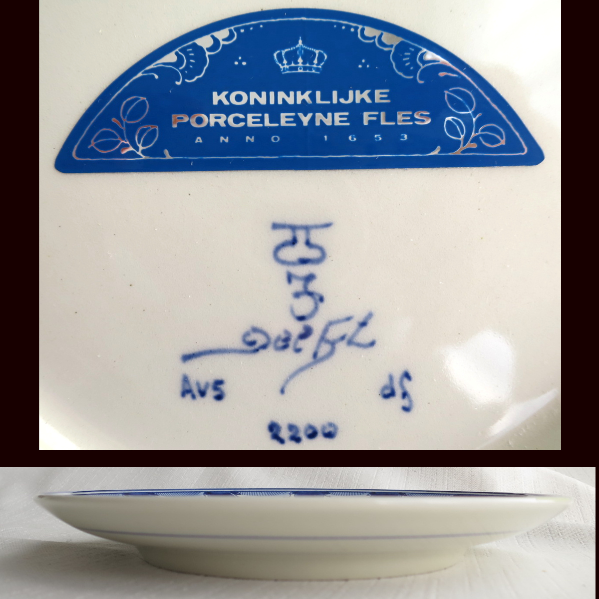 オランダ王室公認☆ロイヤルデルフト☆KONINKLIJKE PORCELEYNE オランダ王室公認☆ロイヤルデルフト☆KONINKLIJKE PORCELEYNE