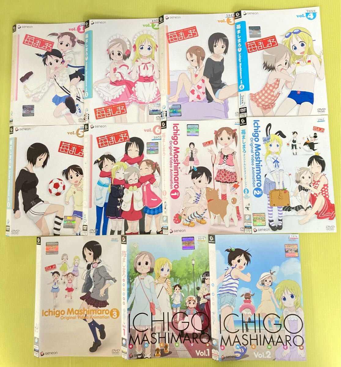 苺ましまろ 6巻 オリジナルビデオアニメーション 3巻 encore 2巻 全11巻セット 管理番号21913 DVD レンタル落ち アニメ